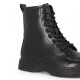 Botines planos Chika 10 Filadelfia estilo militar con suela track y cordones - Querol online