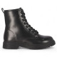 Botines planos Chika 10 Filadelfia estilo militar con suela track y cordones - Querol online