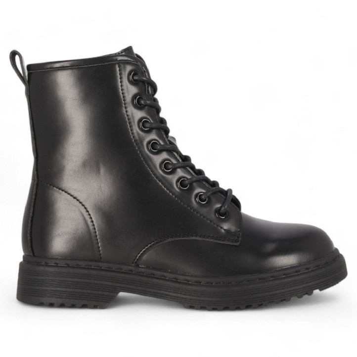 Botins plans Chika 10 Filadelfia estil militar amb sola track i cordons - Querol online