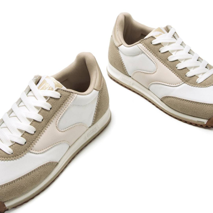 DEPORTIVAS DE MUJER MUSTANG OLYMPIC BEIGE 60858 59496 - Querol online