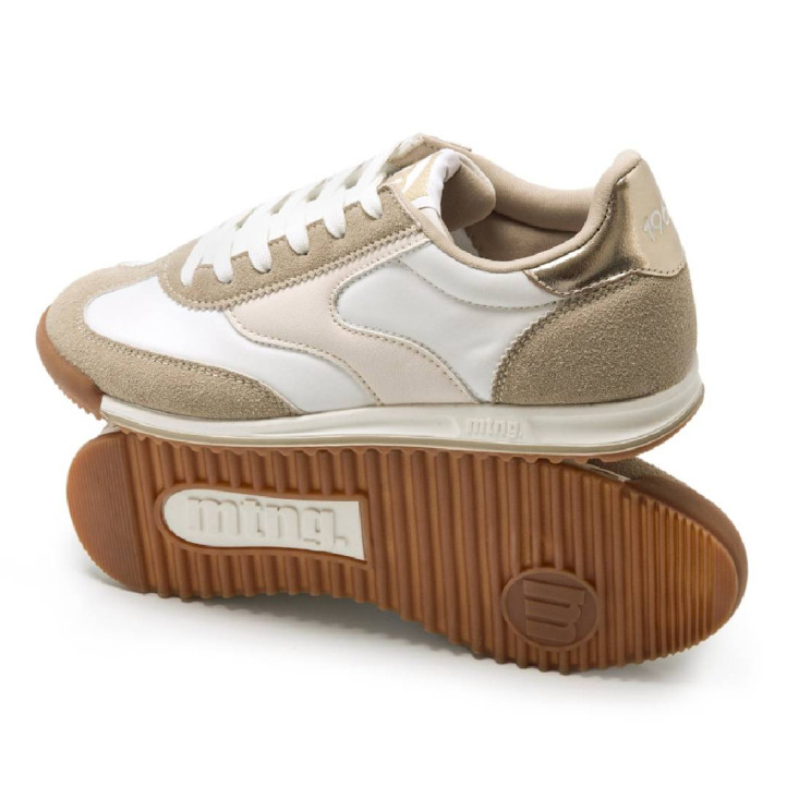 DEPORTIVAS DE MUJER MUSTANG OLYMPIC BEIGE 60858 59496 - Querol online