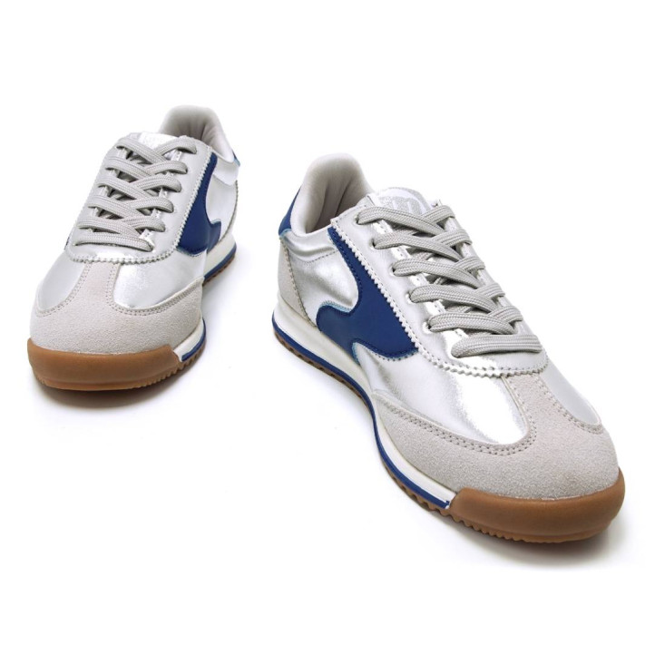 DEPORTIVAS DE MUJER MUSTANG OLYMPIC PLATA 60858 59498 - Querol online