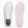 Zapatillas urban Puma carina street blancas y rosas