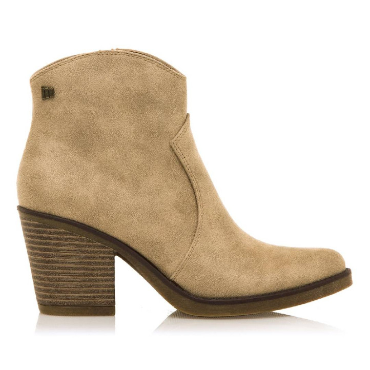 BOTINES DE MUJER MUSTANG TIJUANA BEIGE 54155 59621 - Querol online