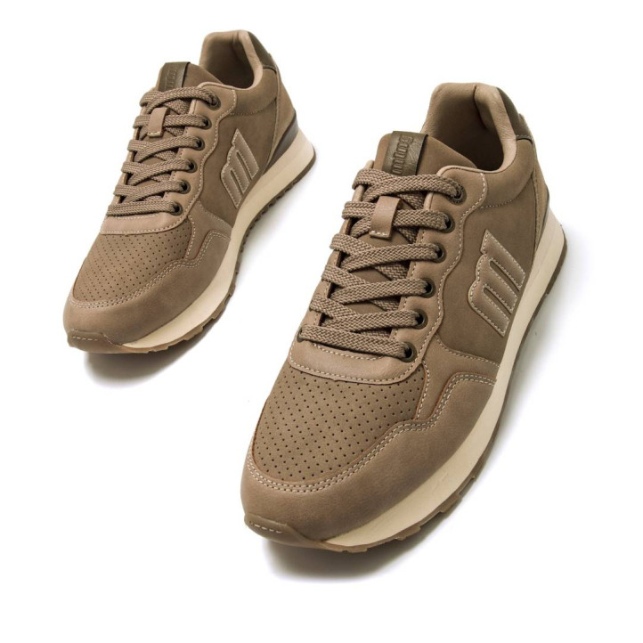 DEPORTIVAS DE HOMBRE MUSTANG PORLAND BEIGE 84755 59816 - Querol online