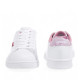 Zapatillas deporte Levi's avenue blancas con detalles rosas - Querol online