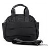 Bolso Querol negro con bolsillos laterales