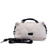 Bolso Querol marfil de efecto acolchado multiposición