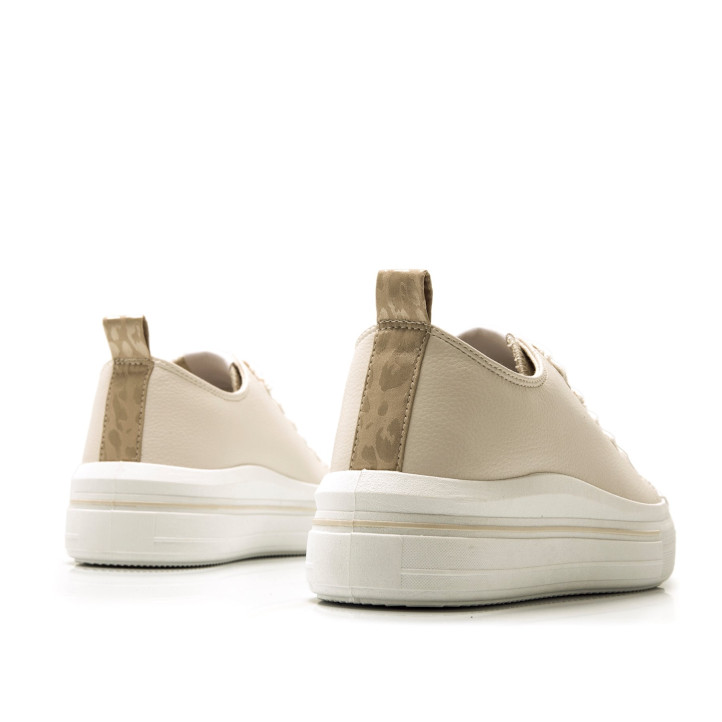 DEPORTIVAS DE MUJER MUSTANG BIGGER-Z BEIGE 60841 59724 - Querol online