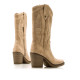 BOTAS DE MUJER MUSTANG TIJUANA BEIGE 54154 59634 - Querol online