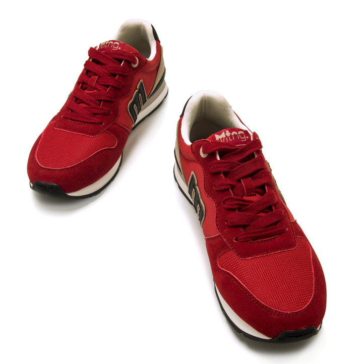 DEPORTIVAS DE HOMBRE MUSTANG JOGGO ROJO 84467 59776 - Querol online