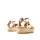 SANDALIAS DE MUJER MUSTANG AMELIE ORO 54501 59624 - Querol online