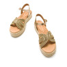 SANDALIAS DE MUJER MUSTANG AMELIE ORO 54501 59624