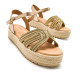 SANDALIAS DE MUJER MUSTANG AMELIE ORO 54501 59624 - Querol online