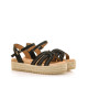 SANDALIAS DE MUJER MUSTANG AMELIE NEGRO 54501 59625 - Querol online