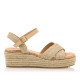 SANDALIAS DE MUJER MUSTANG LITA BEIGE 59553 59630 - Querol online