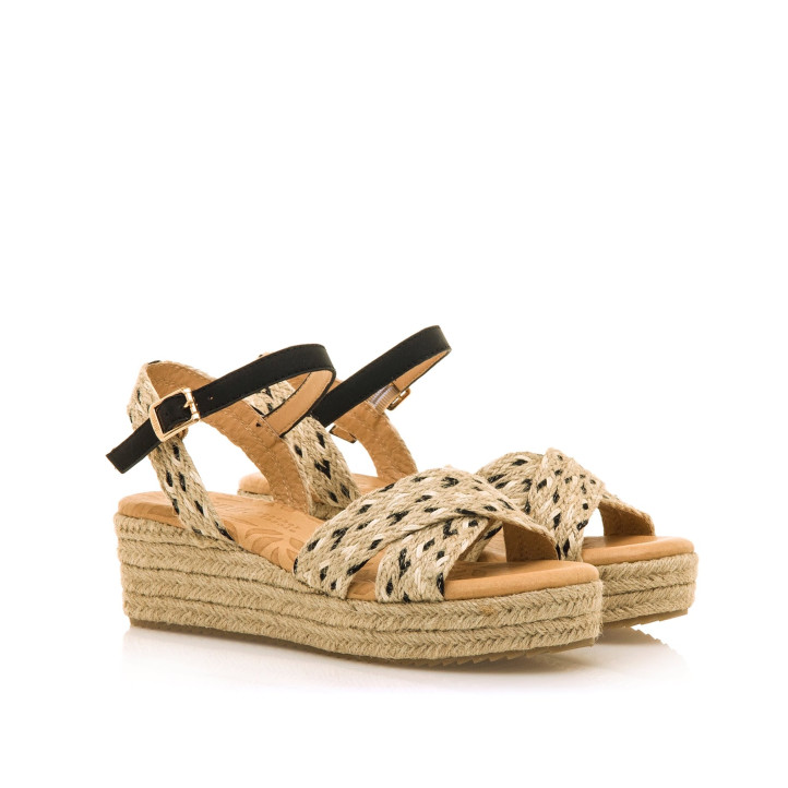 SANDALIAS DE MUJER MUSTANG LITA NEGRO 59553 59632 - Querol online