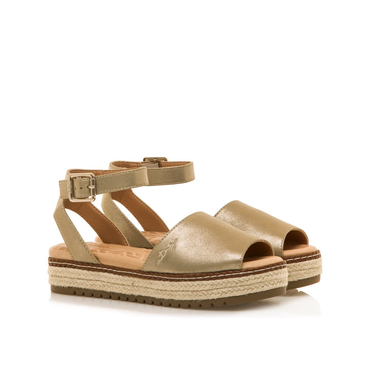 SANDALIAS DE MUJER MUSTANG AMELIE ORO 59617 59627 - Querol online