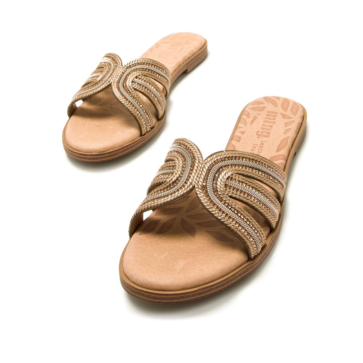 SANDALIAS DE MUJER MUSTANG MARIA ORO 54500 59635 - Querol online