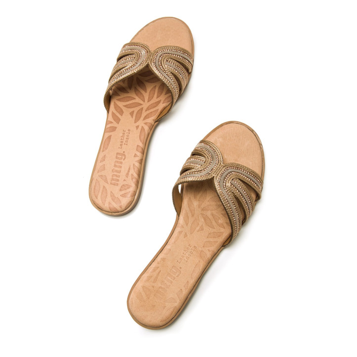 SANDALIAS DE MUJER MUSTANG MARIA ORO 54500 59635 - Querol online