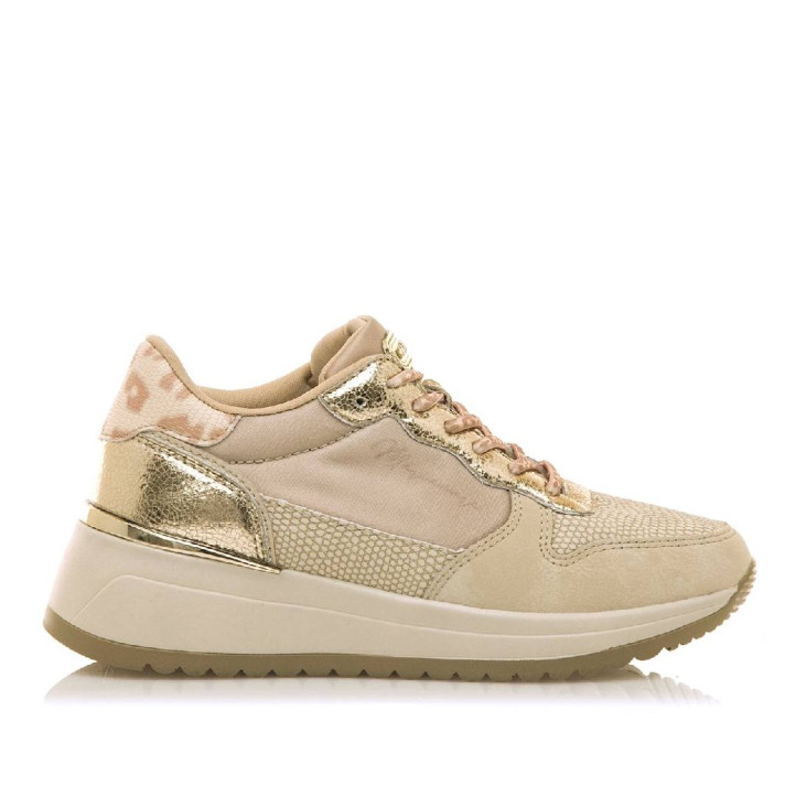 DEPORTIVAS DE MUJER MARIAMARE SALERNO BEIGE 63421 60084 - Querol online