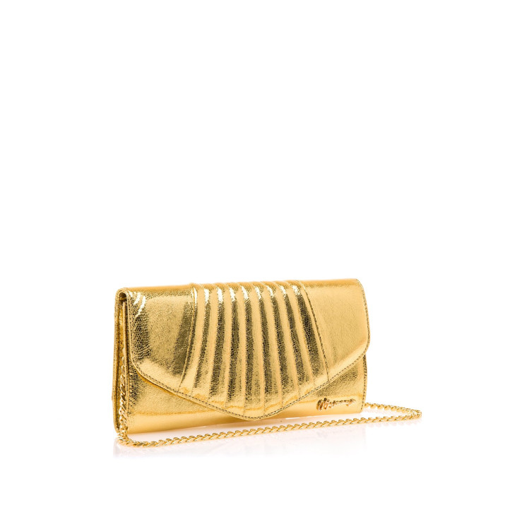 BOLSOS DE MANO DE MUJER MARIAMARE DEENA ORO DEENA 59855 - Querol online