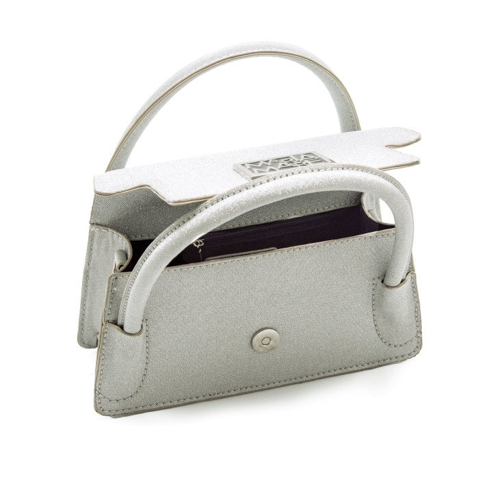 BOLSOS DE MANO DE MUJER MARIAMARE RUSH PLATA RUSH 59871 - Querol online