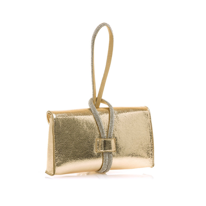 BOLSOS DE MANO DE MUJER MARIAMARE ROUN2 ORO ROUN2 59873 - Querol online