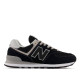 Sabatilles esportives New Balance 574 core black con white per a home - Querol online