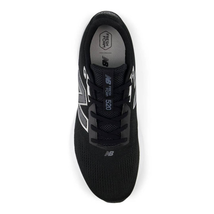 Sabatilles esportives New Balance 520 V9 Fresh Foam black amb white per a dona - Querol online