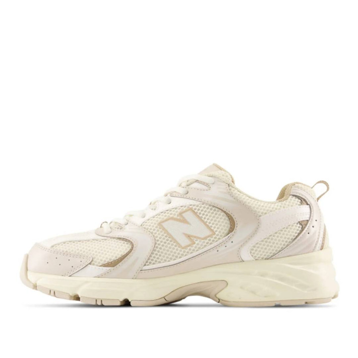 Zapatillas deportivas New Balance 530 beige con angora y incense para mujer - Querol online