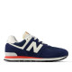 Sabatilles esportives New Balance 574 navy amb sea salt per a home - Querol online