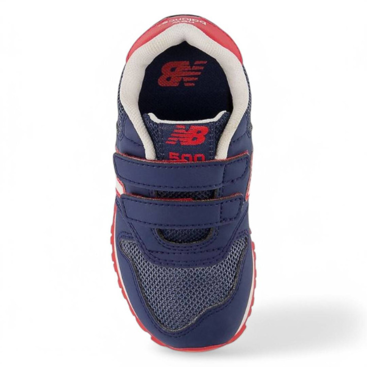 Zapatillas deporte New Balance 500 hook & loop blue con red - Querol online