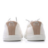 Zapatillas urban Mustang aria blancas con talón en contraste nude