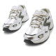 Zapatillas urban Mustang electra plateadas con detalles en gris - Querol online