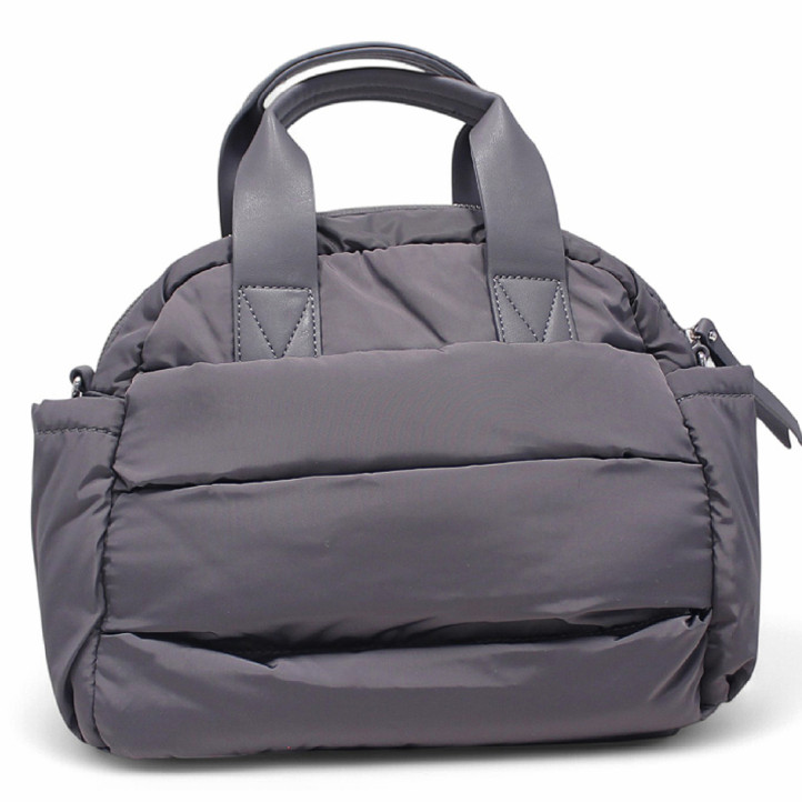 Bolso Querol gris con bolsillos laterales - Querol online