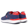 Zapatillas deporte Levi's oakland azules con detalles rojos