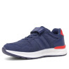 Zapatillas deporte Levi's oakland azules con detalles rojos
