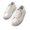 Sabates sport Mustang 84732 aria blanca amb coll marró