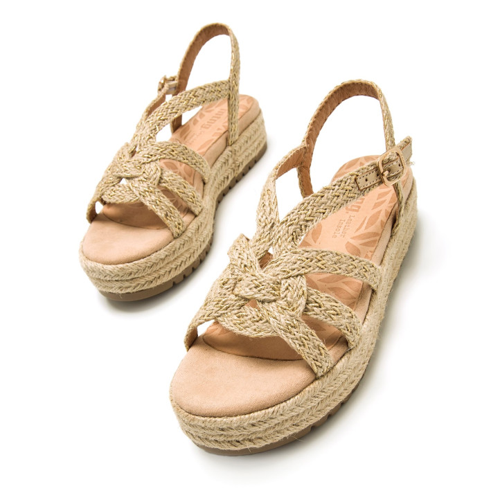 SANDALIAS DE MUJER MUSTANG AMELIE BEIGE 51261 59603 - Querol online