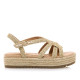 SANDALIAS DE MUJER MUSTANG AMELIE BEIGE 51261 59603 - Querol online