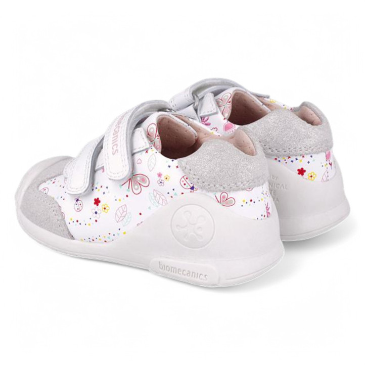 ZAPATOS BIOMECANICS DE NIñA BLANCO 252100B - Querol online