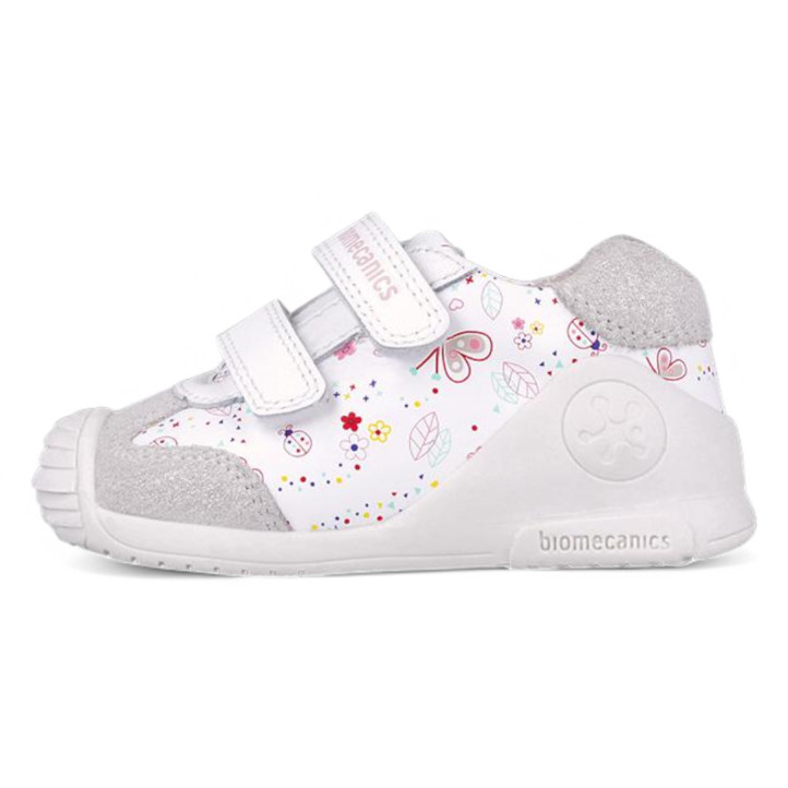 ZAPATOS BIOMECANICS DE NIñA BLANCO 252100B - Querol online