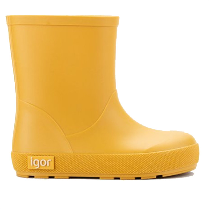 Botas agua Igor yogi amarillo barefoot - Querol online