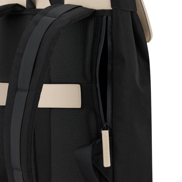 Mochila Kapten & Son fyn cream black - Querol online