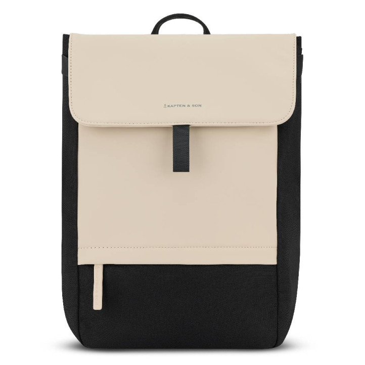 Mochila Kapten & Son fyn cream black - Querol online