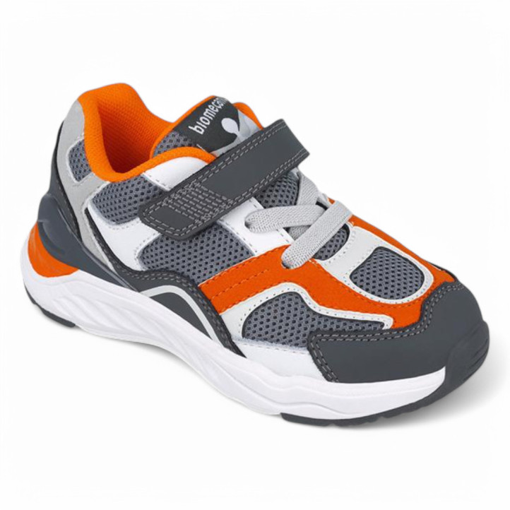 ZAPATILLAS DEPORTE BIOMECANICS DE NIñO GRIS 252271A - Querol online