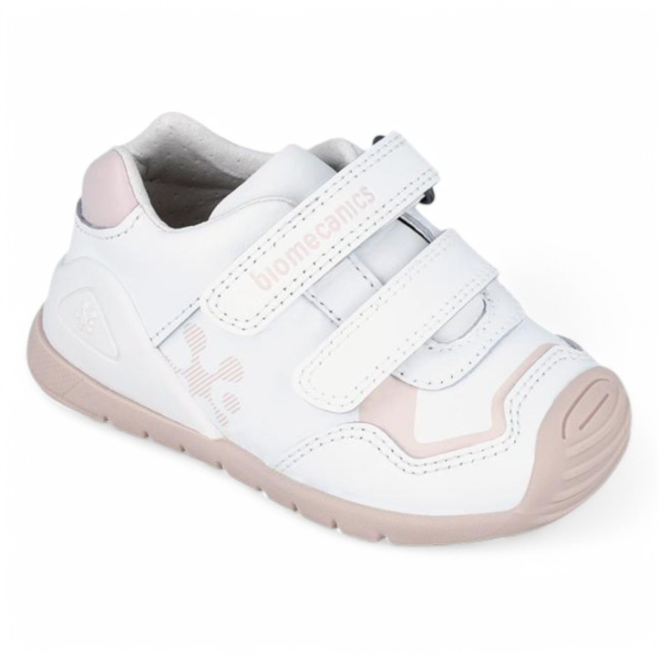 ZAPATOS BIOMECANICS DE UNISEX BLANCO Y ROSA 241001B - Querol online