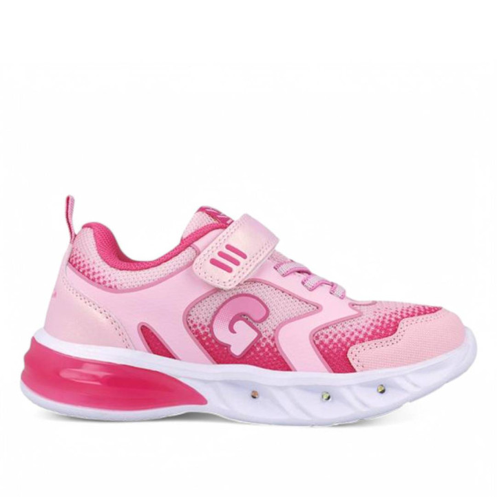 ZAPATILLAS DEPORTE GARVALIN DE NIñA ROSA 252828C - Querol online