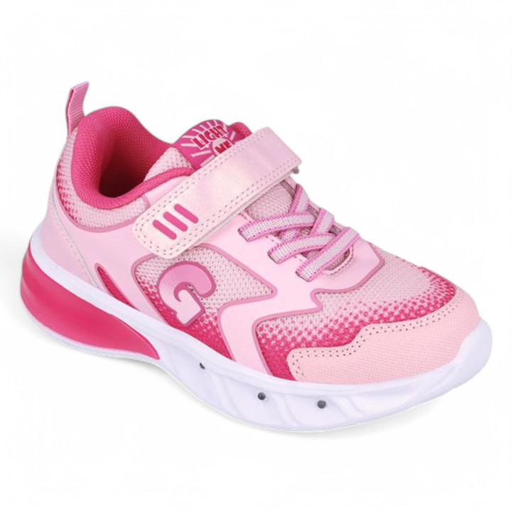 ZAPATILLAS DEPORTE GARVALIN DE NIñA ROSA 252828C - Querol online